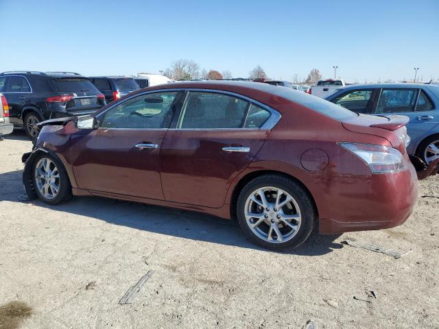 1N4AA5AP2CC822608 - 2012 NISSAN MAXIMA S BURGUNDY photo 2