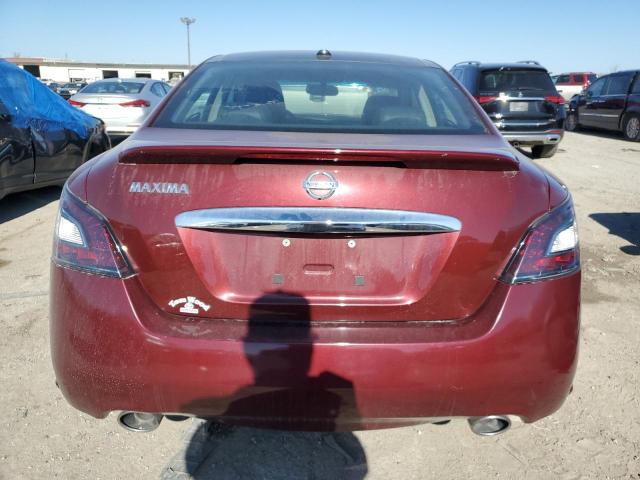 1N4AA5AP2CC822608 - 2012 NISSAN MAXIMA S BURGUNDY photo 6