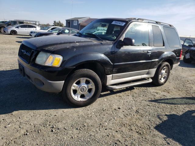 1FMYU60E13UA62747 - 2003 FORD EXPLORER SPORT BLACK photo 1