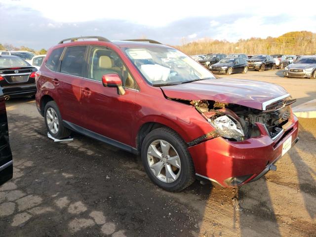 JF2SJAHC4EH431686 - 2014 SUBARU FORESTER 2.5I LIMITED BURGUNDY photo 4