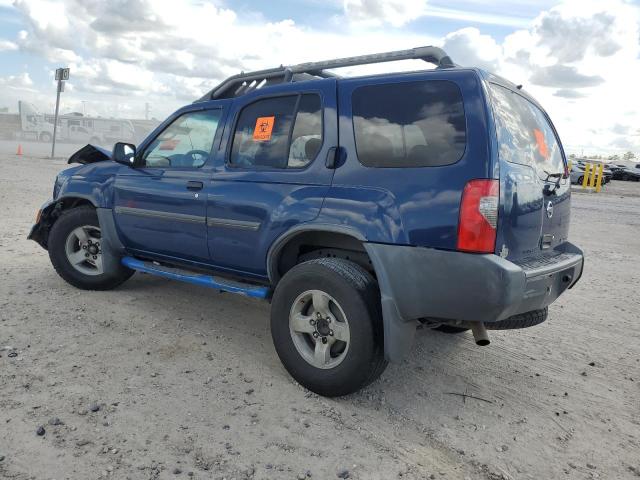 5N1ED28T94C630359 - 2004 NISSAN XTERRA XE BLUE photo 2