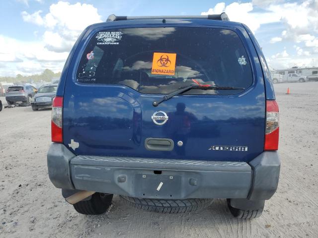 5N1ED28T94C630359 - 2004 NISSAN XTERRA XE BLUE photo 6