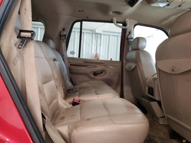5LMFU28A5YLJ29748 - 2000 LINCOLN NAVIGATOR წითელი ფოტო 11