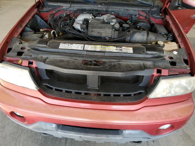 5LMFU28A5YLJ29748 - 2000 LINCOLN NAVIGATOR წითელი ფოტო 12