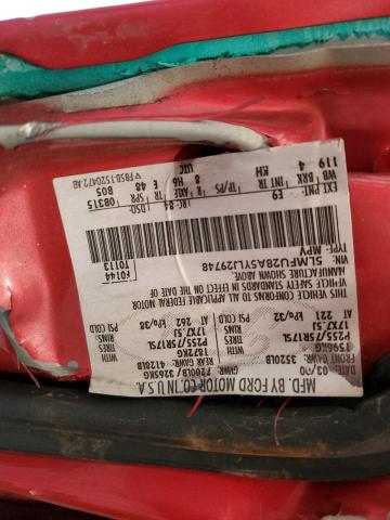 5LMFU28A5YLJ29748 - 2000 LINCOLN NAVIGATOR წითელი ფოტო 13