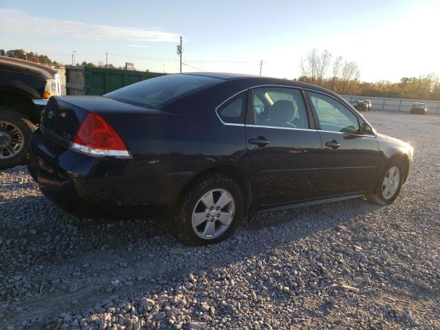 2G1WB5EK6A1184581 - 2010 CHEVROLET IMPALA LT BLUE photo 3