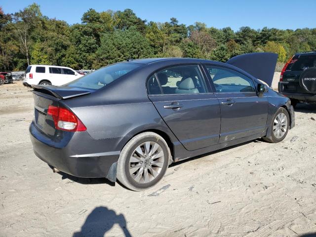 2HGFA1F91BH537933 - 2011 HONDA CIVIC EXL ნაცრისფერი ფოტო 3