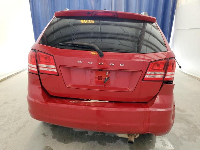 3C4PDCAB1JT385061 - 2018 DODGE JOURNEY SE RED photo 6