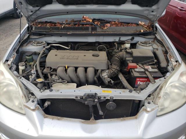 2T1KR32EX7C654819 - 2007 TOYOTA COROLLA MA XR SILVER photo 11