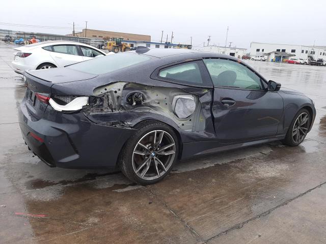 WBA13AR00MCF94162 - 2021 BMW M440XI CHARCOAL photo 3