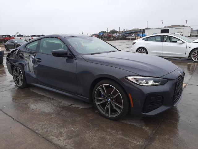 WBA13AR00MCF94162 - 2021 BMW M440XI CHARCOAL photo 4