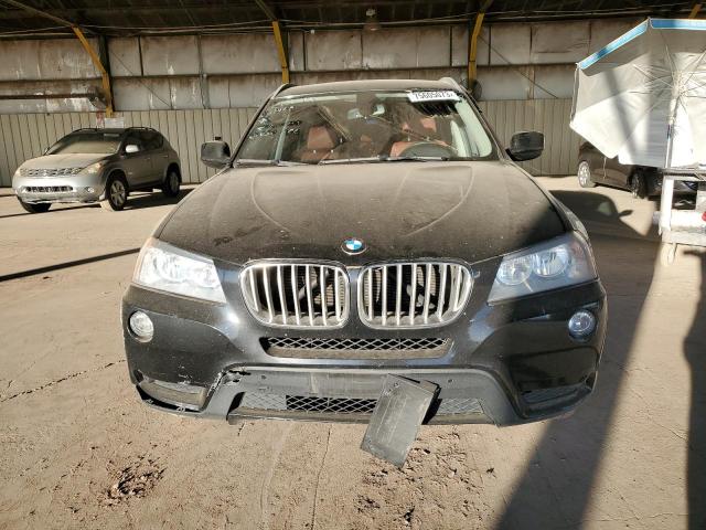 5UXWX9C50E0D22843 - 2014 BMW X3 XDRIVE28I BLACK photo 5