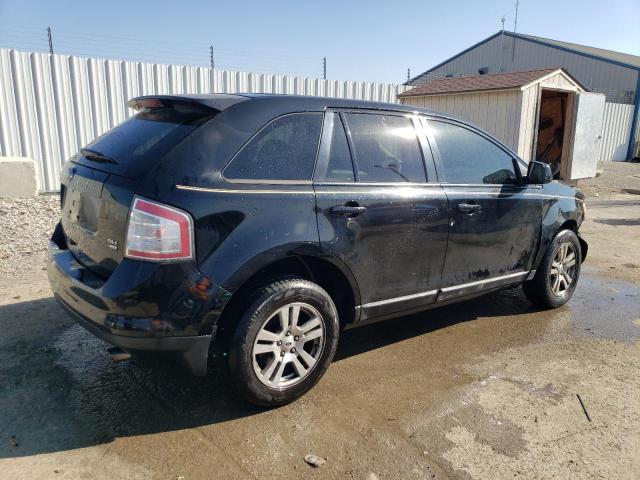 2FMDK48C48BA79454 - 2008 FORD EDGE SEL BLACK photo 3