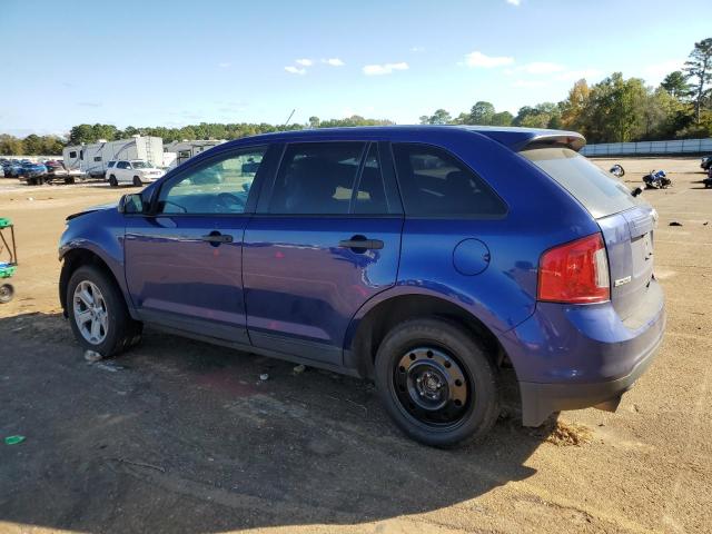 2FMDK4GC7DBA53412 - 2013 FORD EDGE SE BLUE photo 2