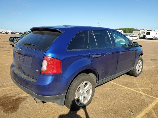 2FMDK4GC7DBA53412 - 2013 FORD EDGE SE BLUE photo 3