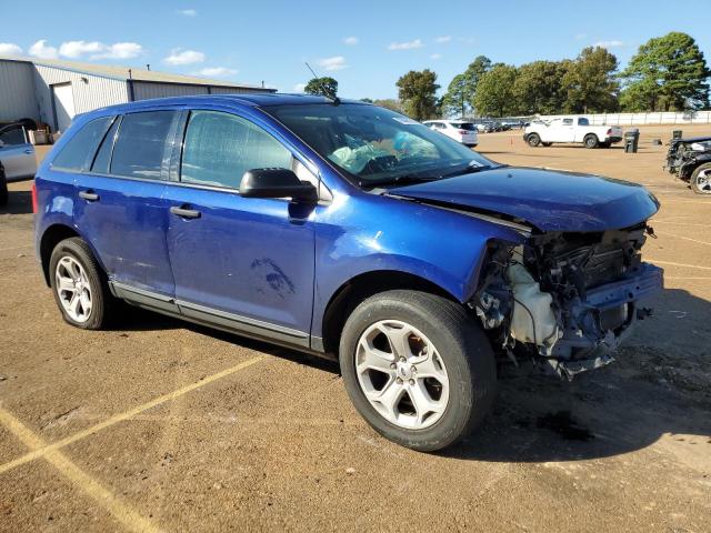 2FMDK4GC7DBA53412 - 2013 FORD EDGE SE BLUE photo 4