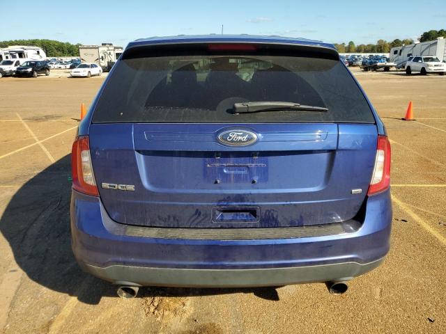 2FMDK4GC7DBA53412 - 2013 FORD EDGE SE BLUE photo 6