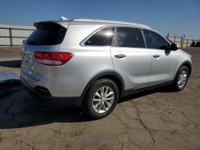 5XYPG4A33GG123970 - 2016 KIA SORENTO LX SILVER photo 3