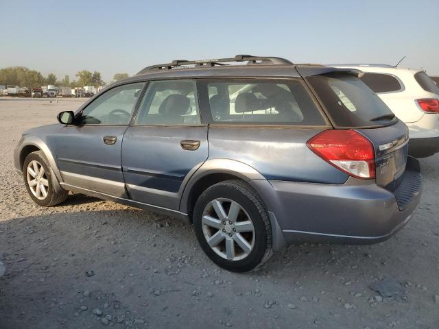 4S4BP61C997343289 - 2009 SUBARU OUTBACK 2.5I BLUE photo 2