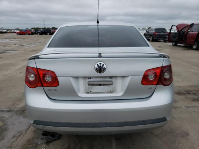 3VWEG71K37M068579 - 2007 VOLKSWAGEN JETTA WOLFSBURG SILVER photo 6