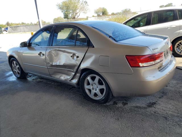 KMHEU46C86A141335 - 2006 HYUNDAI SONATA GLS TAN photo 2