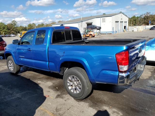 5TFRX5GN7GX058772 - 2016 TOYOTA TACOMA ACCESS CAB أزرق صورة 2