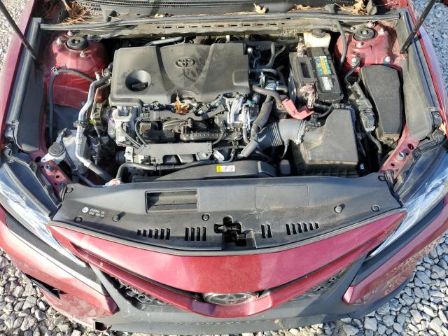 4T1B11HK8JU575986 - 2018 TOYOTA CAMRY L BURGUNDY photo 11