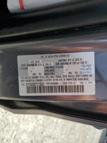 JM1CR293670136221 - 2007 MAZDA 5 GRAY photo 13