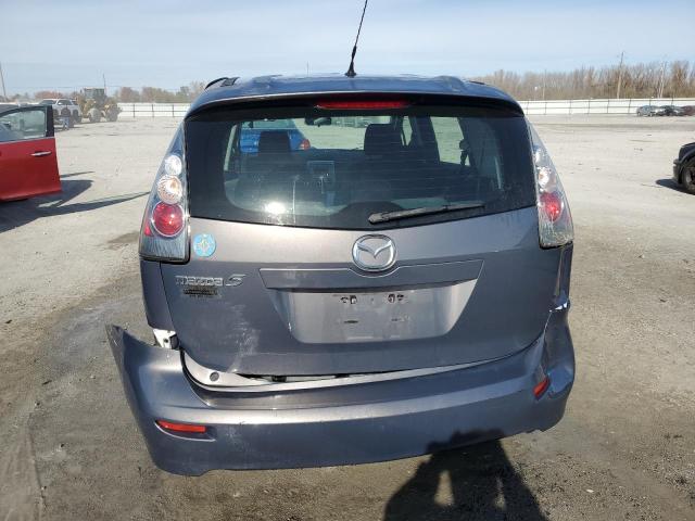 JM1CR293670136221 - 2007 MAZDA 5 GRAY photo 6