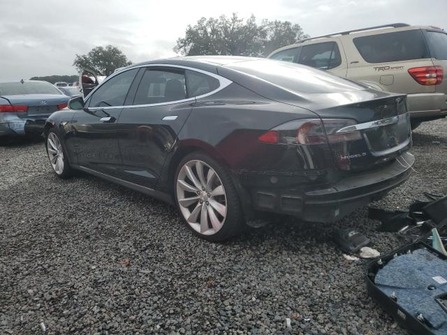 5YJSA1S18EFP55200 - 2014 TESLA MODEL S Սև լուսանկար 2