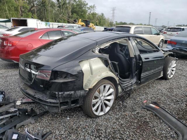 5YJSA1S18EFP55200 - 2014 TESLA MODEL S Սև լուսանկար 3