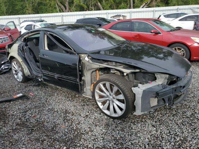 5YJSA1S18EFP55200 - 2014 TESLA MODEL S Սև լուսանկար 4