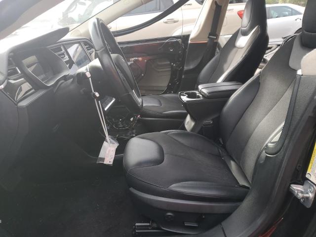 5YJSA1S18EFP55200 - 2014 TESLA MODEL S Սև լուսանկար 7