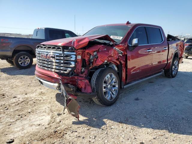 1GTUUGELXPZ262647 - 2023 GMC SIERRA K1500 DENALI RED photo 1