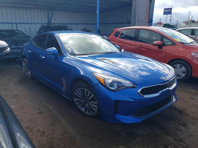 KNAE15LA9K6047769 - 2019 KIA STINGER BLUE photo 4