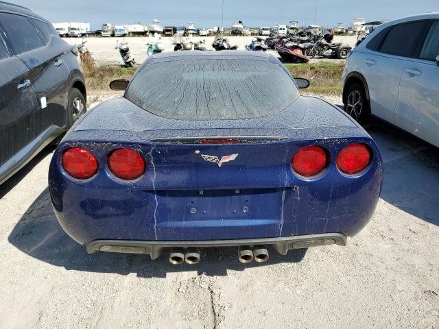 1G1YY26U875112813 - 2007 CHEVROLET CORVETTE BLUE photo 6