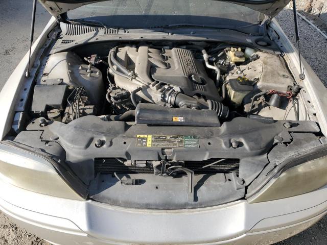 1LNHM86S44Y656557 - 2004 LINCOLN LS 银色 照片 11