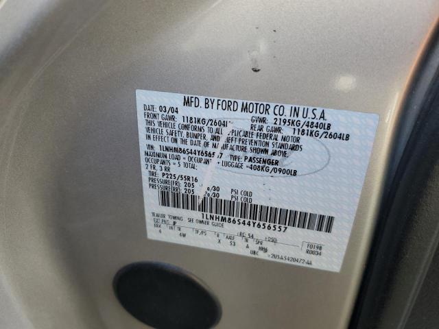 1LNHM86S44Y656557 - 2004 LINCOLN LS 银色 照片 12