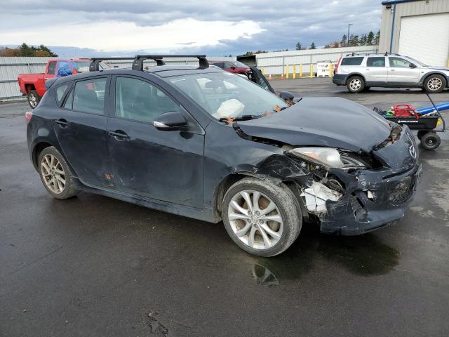 JM1BL1M91D1772635 - 2013 MAZDA 3 S GRAY photo 4