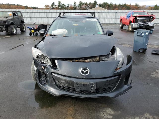 JM1BL1M91D1772635 - 2013 MAZDA 3 S GRAY photo 5