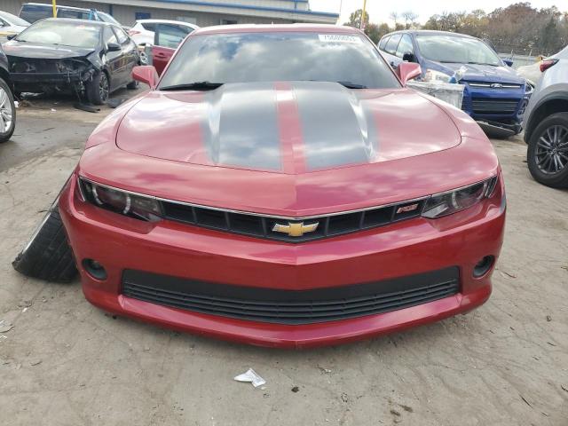 2G1FF1E35F9224616 - 2015 CHEVROLET CAMARO LT RED photo 5