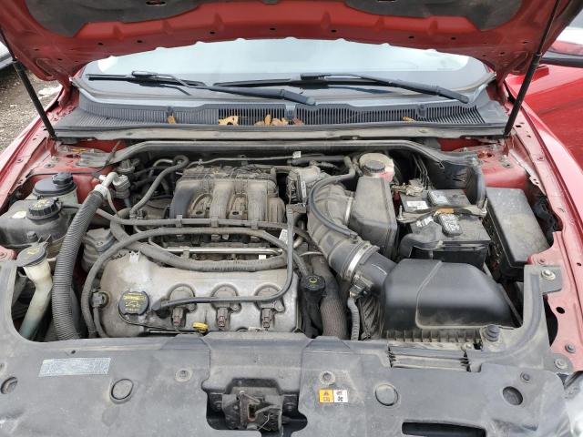 1FAHP2FW5AG113365 - 2010 FORD TAURUS LIMITED RED photo 11