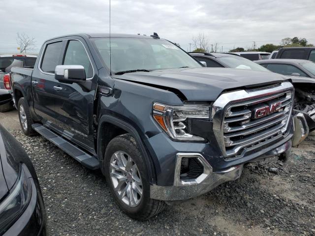 1GTP8DEDXMZ138866 - 2021 GMC SIERRA C1500 SLT BLUE photo 4