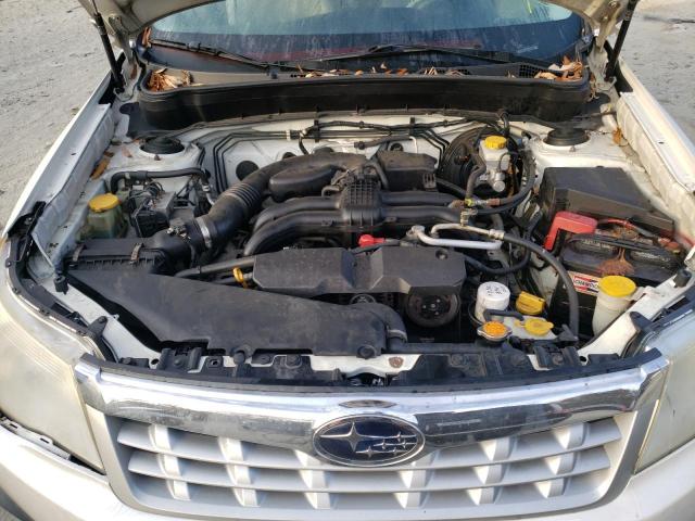 JF2SHAHC7BH772703 - 2011 SUBARU FORESTER TOURING 白色 照片 11