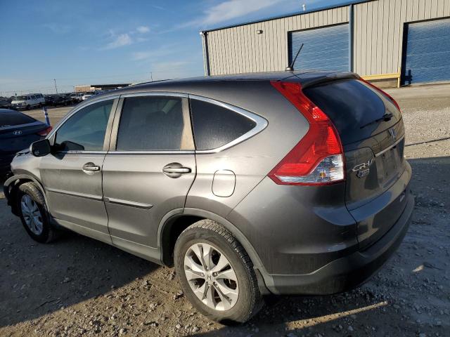 3CZRM3H57DG705144 - 2013 HONDA CR-V EX GRAY photo 2