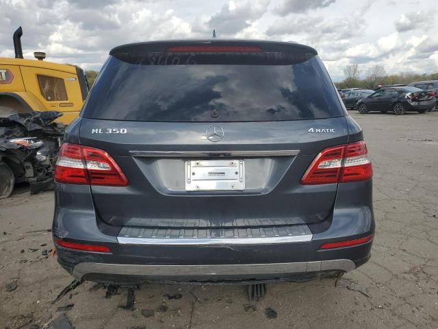 4JGDA5HB4EA355638 - 2014 MERCEDES-BENZ ML 350 4MATIC GRAY photo 6