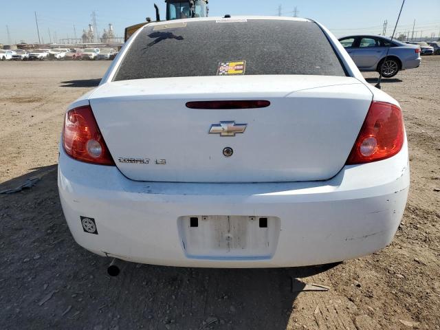 1G1AK58F087299926 - 2008 CHEVROLET COBALT LS WHITE photo 6