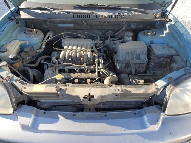 KM8SC73D64U677426 - 2004 HYUNDAI SANTA FE GLS BLUE photo 12