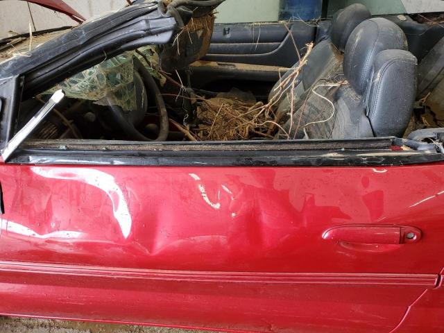 1C3EL75R46N131705 - 2006 CHRYSLER SEBRING GTC RED photo 7