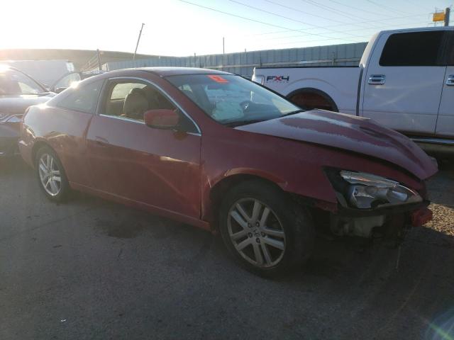 1HGCM81774A001210 - 2004 HONDA ACCORD EX RED photo 4